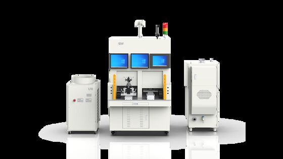 satın al PLC Kontroll Röle Üretim Makinesi Çift İstasyon Röle Lazer Kaynak Hattı online manufacture