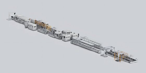 kaufen Modulares Design 1500W 2000W Pouch-Batterie-Montagelinie 24 PPM für HEV PHEV Pouch online manufacture