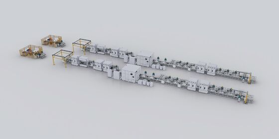 acheter Système de stockage d'énergie Celle automatique pour emballer la ligne de production online manufacture